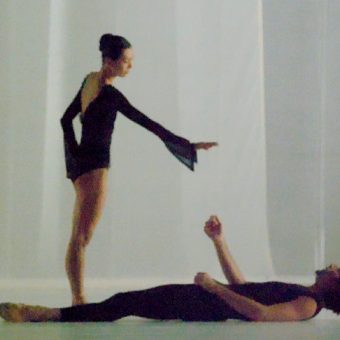 Yumiko Takeshima, Raphaël Coumes-Marquet - Morning Ground - Dutch National Ballet - photo © Angela Sterling