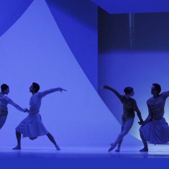 Sarah Fontaine, Steven Etienne, Ruta Jezerskyte, Raphaël Coumes-Marquet - The Gentle Chapters - Dutch National Ballet - photo © Angela Sterling