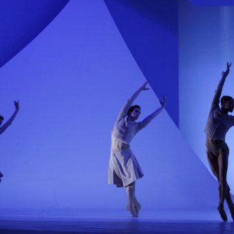 Juanjo Arques, Cedric Ygnace, Marisa Lopez - The Gentle Chapters - Dutch National Ballet - photo © Angela Sterling