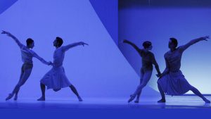 Sarah Fontaine, Steven Etienne, Ruta Jezerskyte, Raphaël Coumes-Marquet - The Gentle Chapters - Dutch National Ballet - photo © Angela Sterling