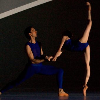 Raphaël Coumes-Marquet, Natalia Sologub - The Disappeared - Semperoper Ballett - photo © Angela Sterling