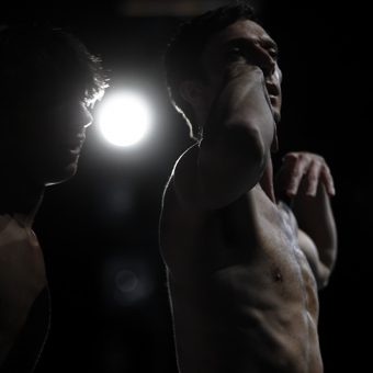 Raphaël Coumes-Marquet, Esteban Berlanga - Faun(e) - Semperoper Ballett - photo © Costin Radu