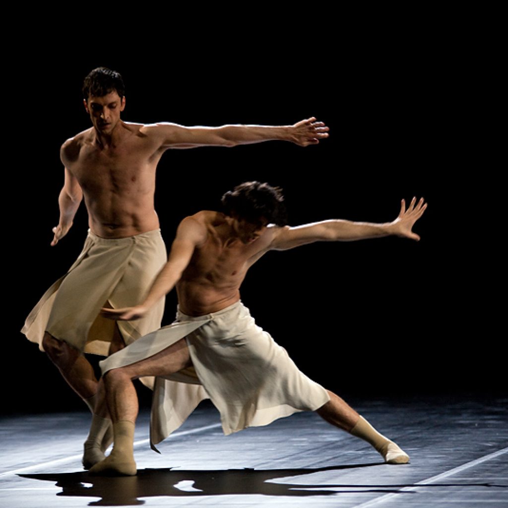 Raphaël Coumes-Marquet, Esteban Berlanga - Faun(e) - Semperoper Ballett - photo © Costin Radu