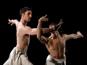 Raphaël Coumes-Marquet, Esteban Berlanga - Faun(e) - Semperoper Ballett - photo © Costin Radu