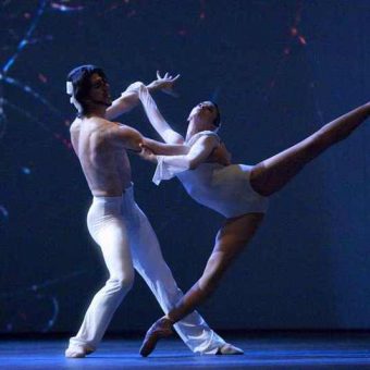 Casey Herd, Michele Jimenez - timelapse/(Mnemosyne) - Dutch National Ballet - photo © Angela Sterling