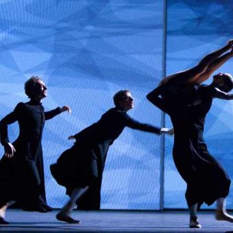 Remi Wörtmeyer, Juan Eymar, Igone De Jongh - timelapse/(Mnemosyne) - Dutch National Ballet - photo © Angela Sterling