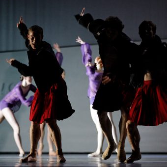 Jan Oratynski, Istvan Simon, Jón Vallejo - The World According to Us - Semperoper Ballett - photo © Costin Radu