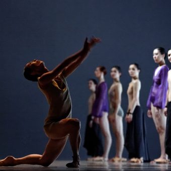 Yumiko Takeshima, Ensemble - The World According to Us - Semperoper Ballett - photo © Costin Radu