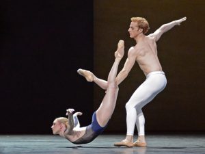 Sarah Lamb, Steven McRae - The Human Seasons - The Royal Ballet - photo © Dave Morgan