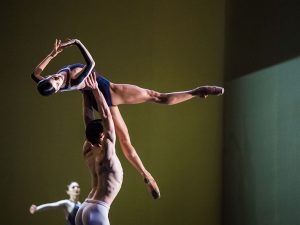 Mayara Magri, Calvin Richardson - The Human Seasons - The Royal Ballet - photo © Tristram Kenton