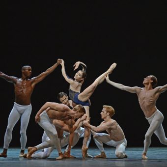 Eric Underwood, Melissa Hamilton, Edward Watson, Dawid Trzensimiech, Steven McRae, Johannes Stepanek - The Human Seasons - The Royal Ballet - photo © Dave Morgan