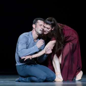 Fabien Voranger, Courtney Richardson - Tristan + Isolde - Semperoper Ballett - photo © Ian Whalen