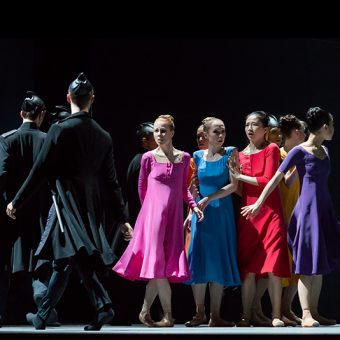 Ensemble - Tristan + Isolde - Semperoper Ballett - photo © Ian Whalen