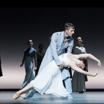 Raphaël Coumes-Marquet, Courtney Richardson - Tristan + Isolde - Semperoper Ballett - photo © Ian Whalen