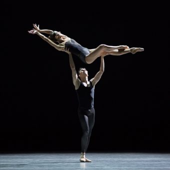 Floor Eimers and Jozef Varga - Empire Noir - Dutch National Ballet - photo © Angela Sterling