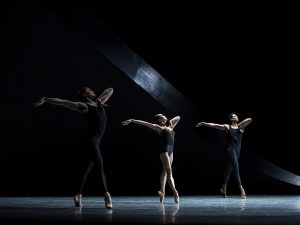 Joshua Grant, Noelani Pantastico and Karel Cruz - Empire Noir - PNB - photo © Angela Sterling