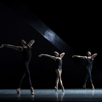 Joshua Grant, Noelani Pantastico and Karel Cruz - Empire Noir - PNB - photo © Angela Sterling