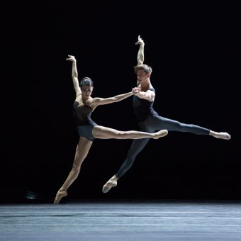 Suzanna Kaic and Edo Wijnen - Empire Noir - Dutch National Ballet - photo © Angela Sterling