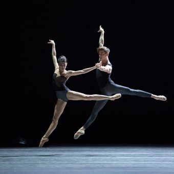 Suzanna Kaic and Edo Wijnen - Empire Noir - Dutch National Ballet - photo © Angela Sterling